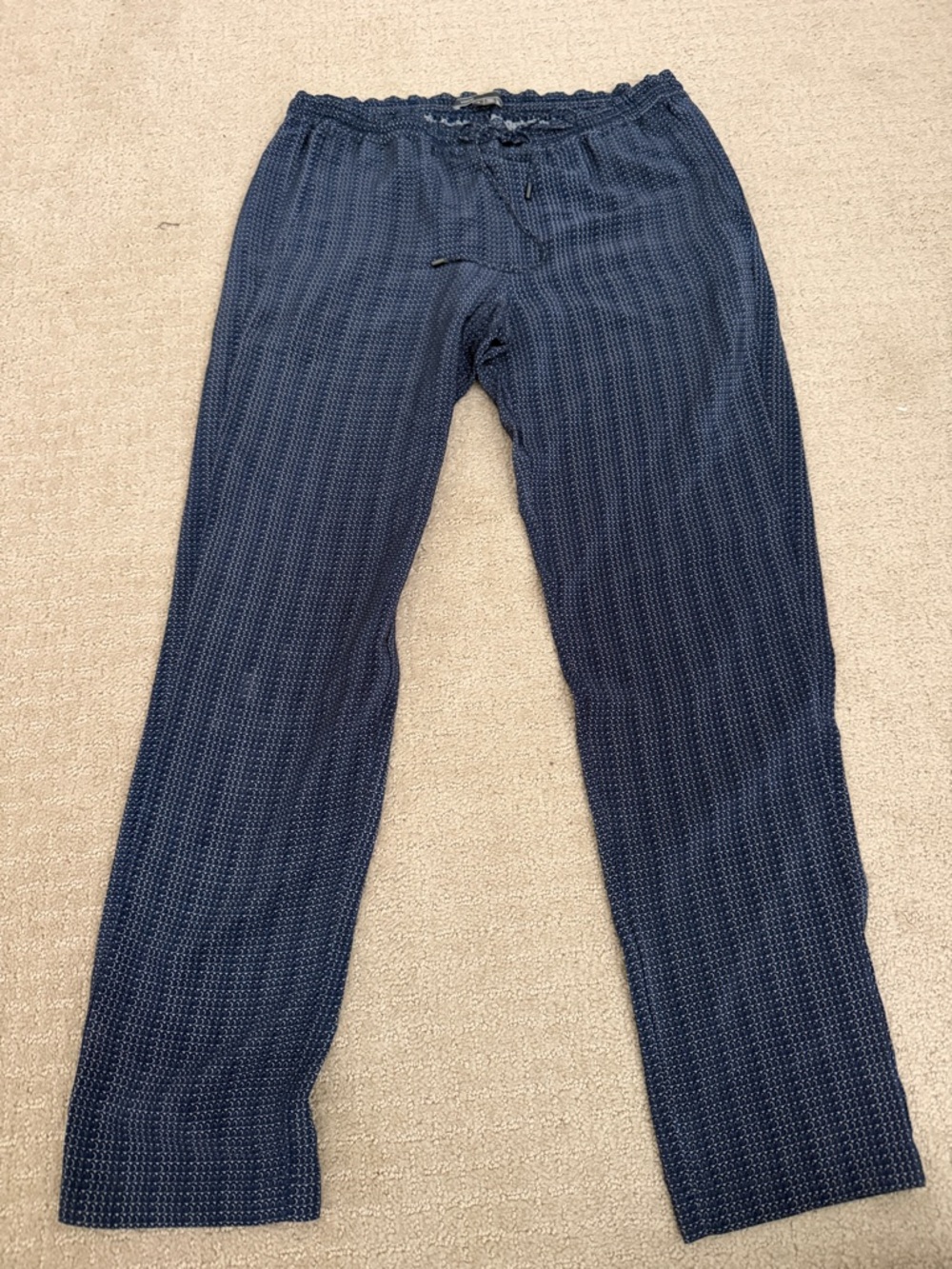 Vince Satin Drawstring Joggers